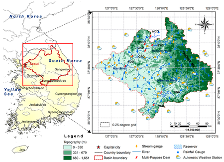 02-Application of SWAT Model with CMADS Data in Han River Basin in the Korean Peninsula, East Asia